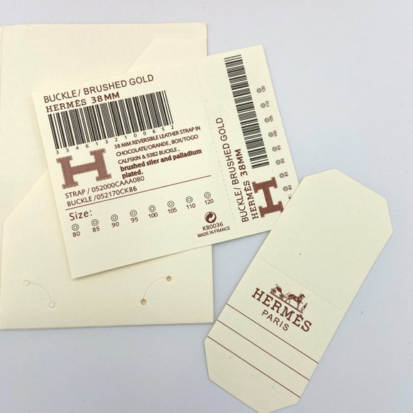 Authentic Hermes Gift Box with Ribbon, Cards, Dustbag—7.5 square x 2.25" - Picture 3 of 10